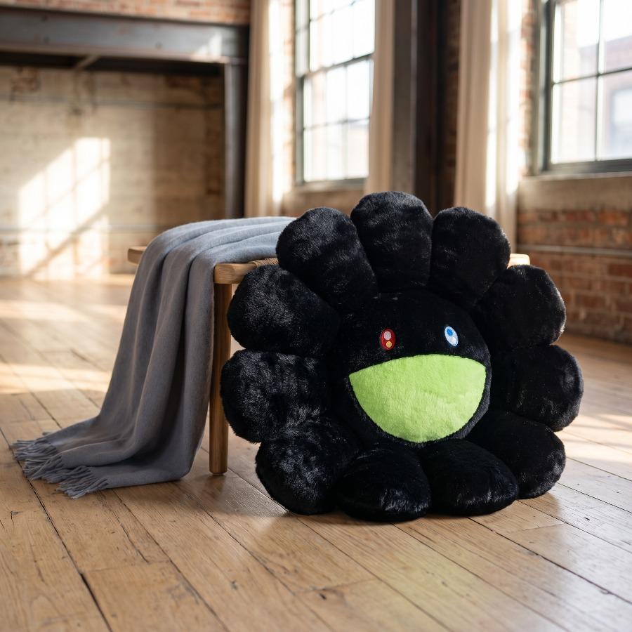 Kawaii Sonnenblumen Kuschelkissen Puppe Blume Niedliches Lächeln Regenbogen Sonnenblume Dekokissen Plüschtier Büro Rückenstützkissen Geschenk