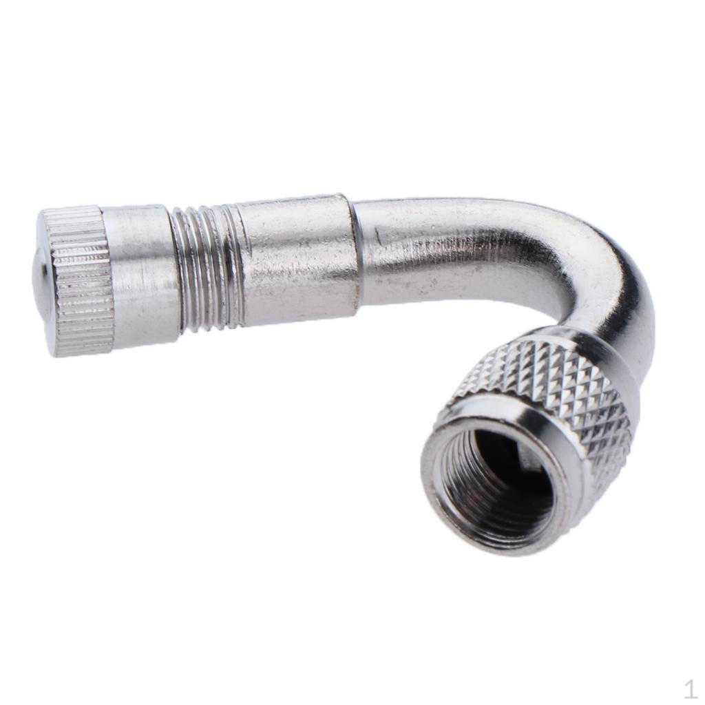 Car Motorcycle Tire Brass 45/90/135 Degree Lengthened Inflatable Tube