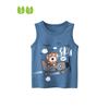 27Kids Children's Clothing Summer Kids Vest Pure Cotton Aircraft Clothes Boys Waistcoat Top Baby Boys' Sleeveless Base