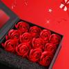Exquisite Jewelry Gift Box Eternal Rose Flower Wedding Ring Earrings Necklace Valentine's Day Jewelry Packaging Gift