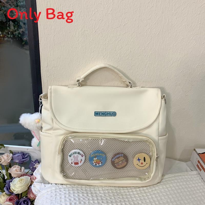 Harajuku Style Crossbody Bag With Polyester Material For Daily Casual Wear