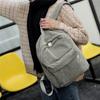 Style Soft Fabric Backpack Female Corduroy Design School Backpack For Teenage Girls Striped Backpack Women Velvet Screen