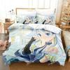 3D Print Madoka Magica Bedding Set Single Twin Full Queen King Size Bed Set Adult Kid Bedroom Duvet Cover Sets