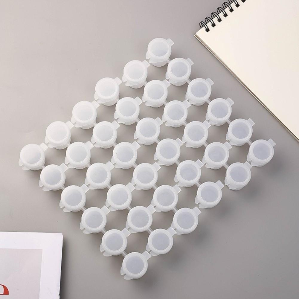 5Strips 2/3/5ml 2ml/3ml/5ml Empty Joint Pigment Box Mini Paint Container  for Paintings Art