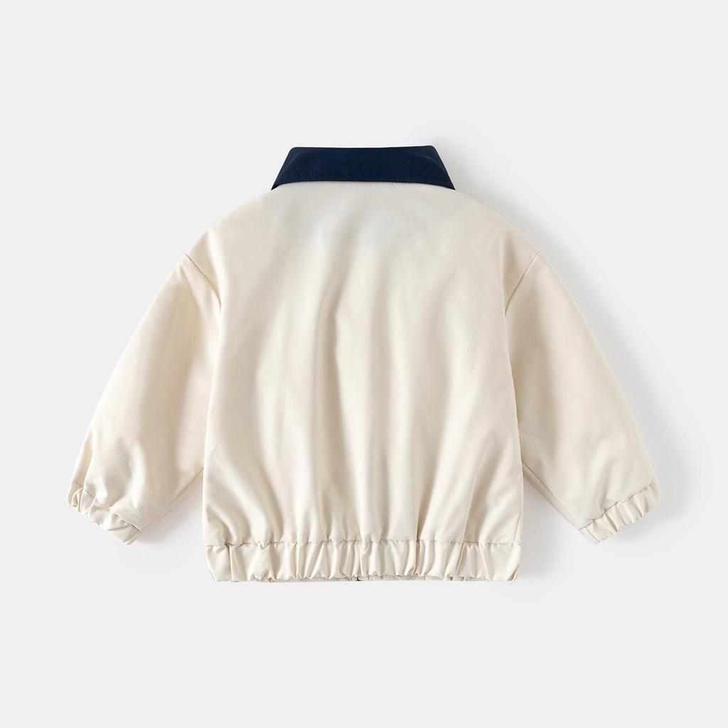 2025 Boys Jacket Casual Children's Jacket Spring New Children's Outer Top Korean Version of Baby Baseball Jersey