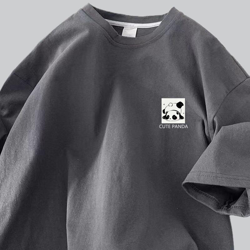 Cotton Short-sleeved T-shirt Female Summer New Five-minute Sleeve Loose