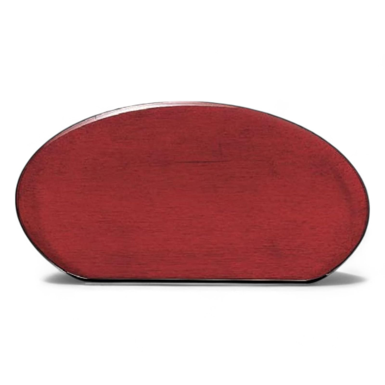 

Romantic Half Moon Tray shaku by Goto 36cm Lacquerware Made in Japan J-kitchens (2 2cm) Bishamon, Non-Slip, (ABS Resin),
