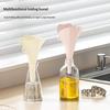 Collapsible Silicone Kitchen Funnel Food Grade Oil Filling Flower Pourer Container for Seamless Liquid Transfer