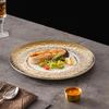 Western Style Steak Plate Ceramics Dining Plates Dessert Plate Sushi Plates Sting Disc Dim Sum Dish Fruit Bowl Salad Bowl Tray