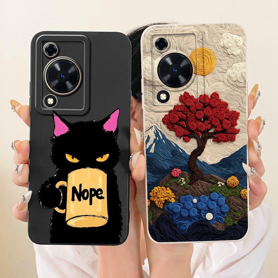 Casing For Huawei Nova Y72 Cover Fashion Cartoon Cute Funny Painted Silicone Funda For Huawei NovaY72 MGA-LX3 Phone Case