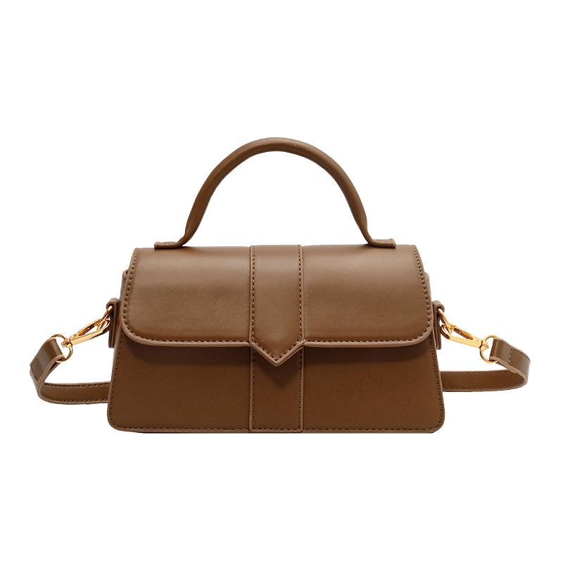High-End Fashion Niche Bag Women'S Spring And Summer Shoulder Messenger Bag Retro Versatile Portable Small Square Bag