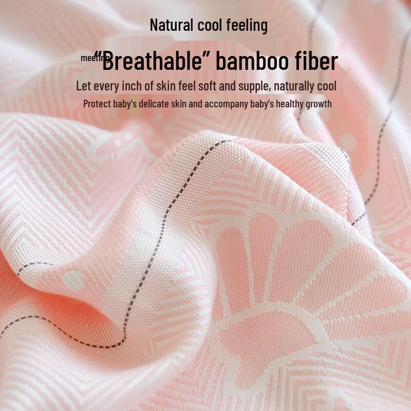 GPPNKC Bamboo Fiber Ice Silk Summer Blanket