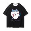 Chiikawa Cartoon Cute Pattern 3D Printed Short Sleeves T-shirt Casual Trendy Breathable Women's T-shirt Top
