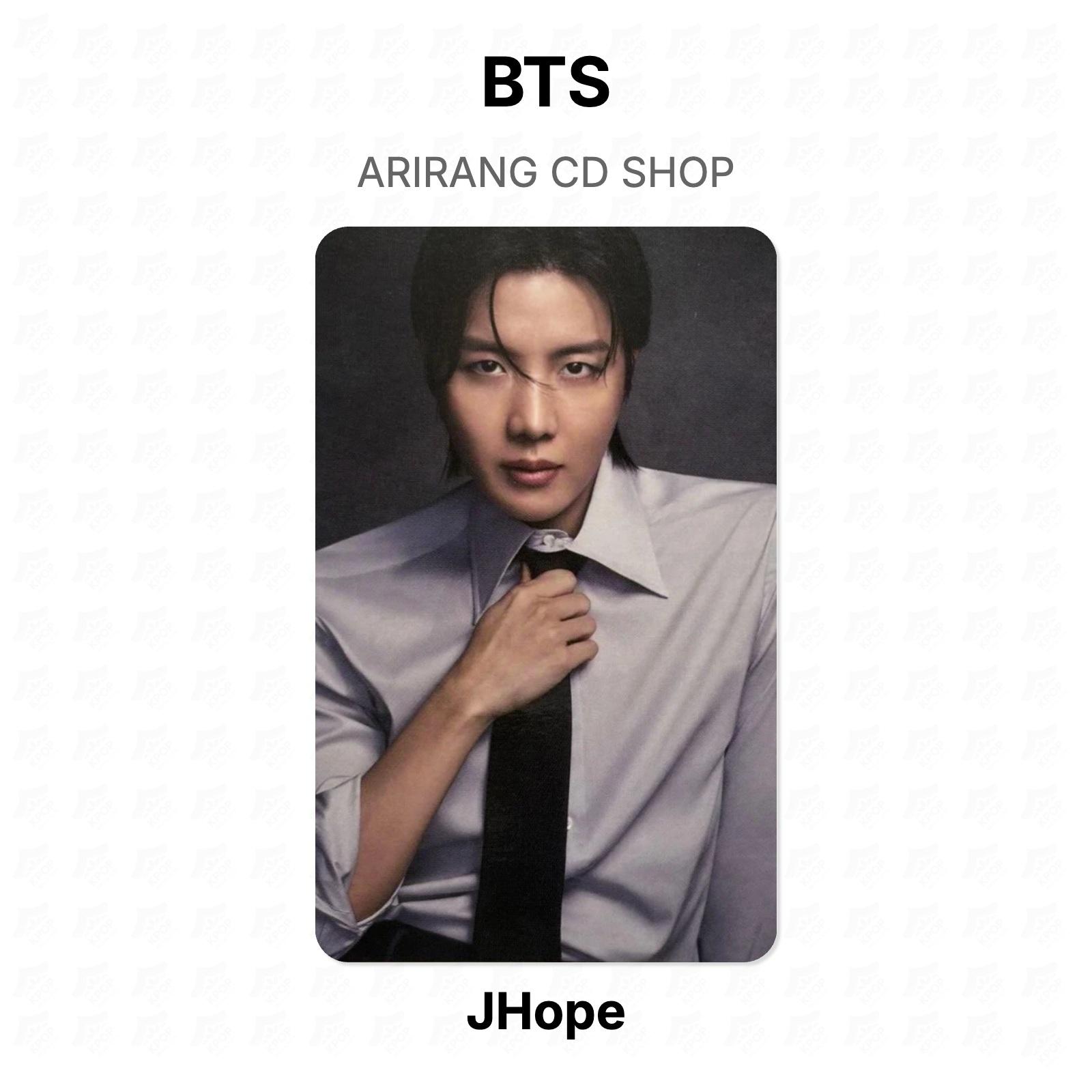 BTS ARIRANG CD SHOP Official Photocard J-Hope