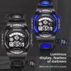 Multi-Function Waterproof Children's Electronic Watch with Colorful Lights - Model 0119