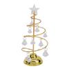 Luminous Electroplated Iron Christmas Tree Ornament Night Light