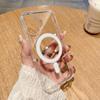 Clear Magnetic Acrylic Case for iPhone 17 Pro Max - Simple Anti-drop Protection