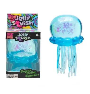 Needoh Jellyfish Stress Relief Squeeze Fidget Sensory Toy