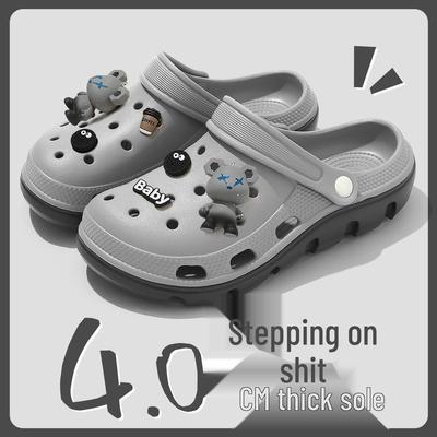 Breathable Non-slip Clogs: Men's & Women's Summer Shoes with Arch Support & Thick Sole