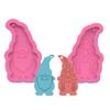 Silicone Gnomish Jewelry Charm Mold Hanging Ornament Moulds for Jewelry Making Perfect for Craft Enthusiasts Present