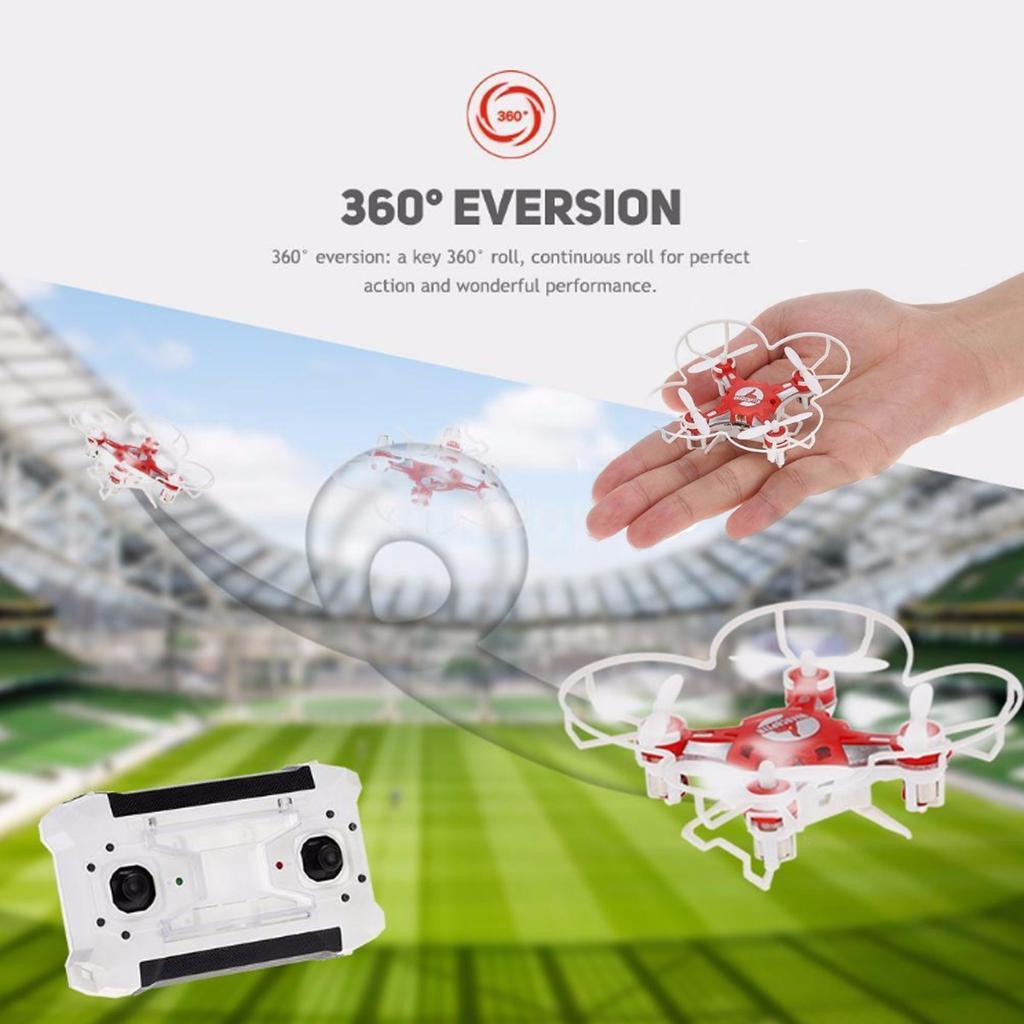 FQ777-124 Minitasche Drohne 2,4 G 4CH 6-Achsen-Gyro RC Quadrocopter UFO