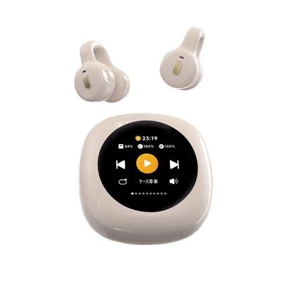 New Meisei Bluetooth Wireless Equipped with Smart Touch Multifunctional Case TF Card Noise Ear Clip Bone One Left and Right Physical Misoperation