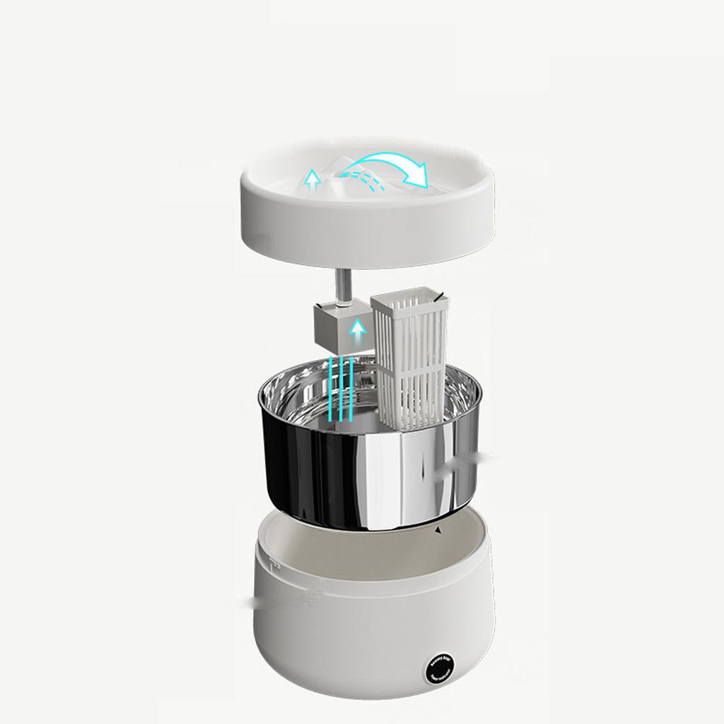 Constant-Temperature Water Dispenser, Automatic Circulation Heated Pet Bowl, Winter Drinking for Cats