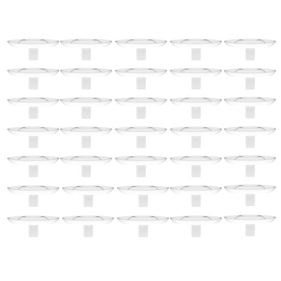 Yousheng 6/12/15/24/25/30/35/50/60Pcs Floating Floral Arrangement Holder Clear Floating Flower Display Stand Hydroponics Water Planting Flower Bowl
