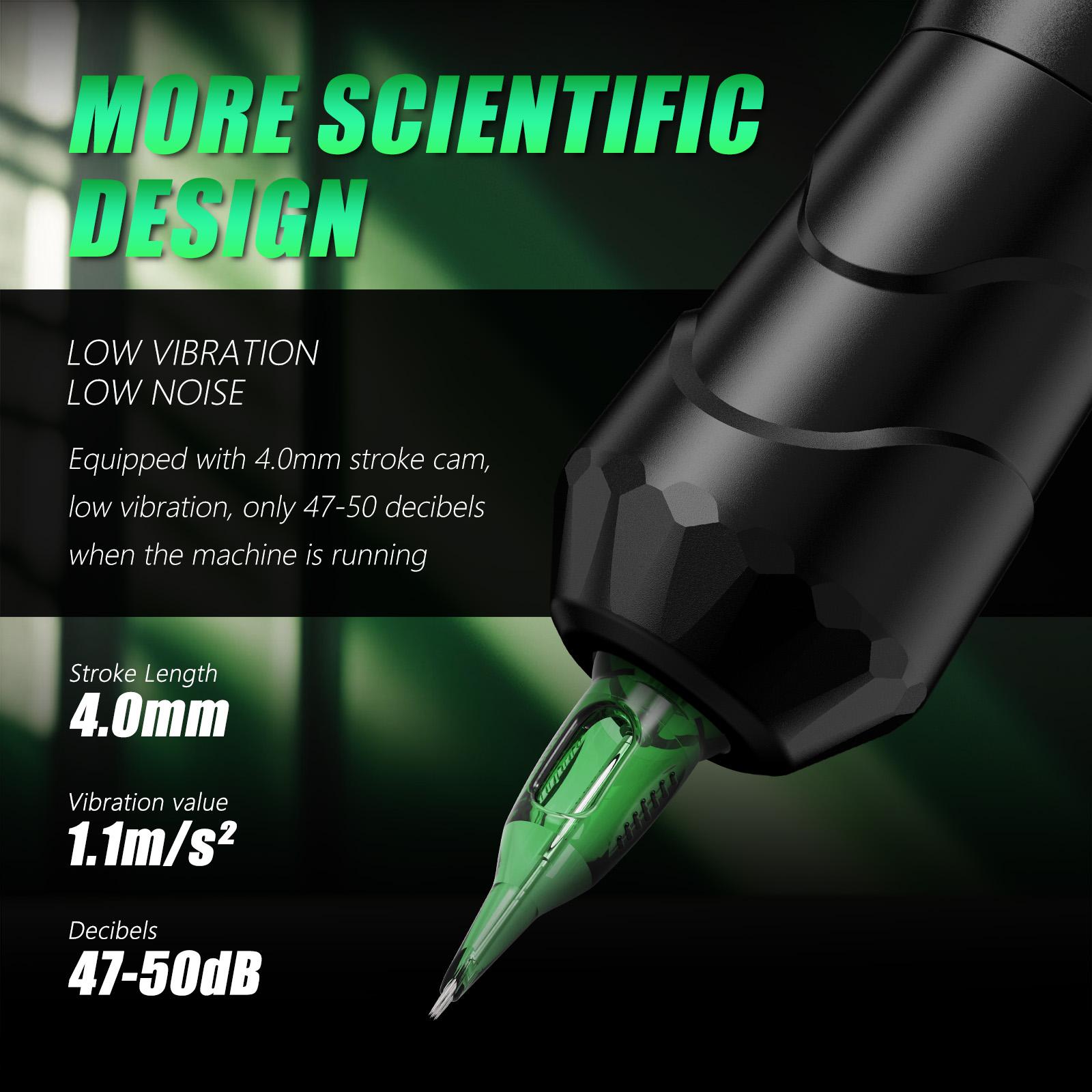 Беспроводная тату-ручка с двигателем без сердечника — фото 5