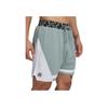 Under Armour Curry Signature Holiday Casual Breathable Durable Basketball Shorts Men shorts Lime-Green 1390344-348