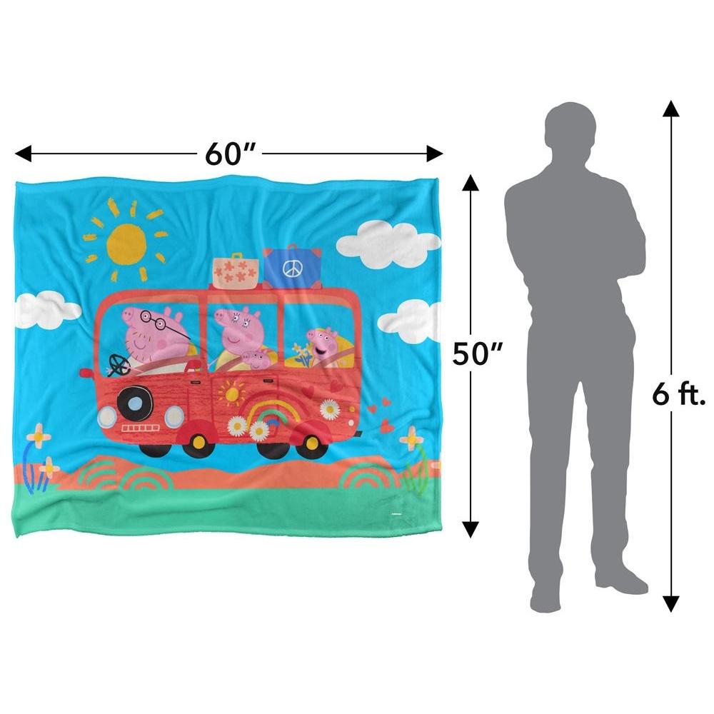 Peppa Pig Road Trip Blanket