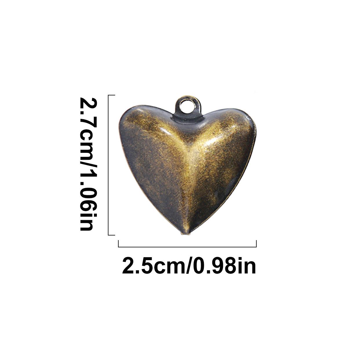 

Рождественские колокольчики, рождественские елочные винтажные декоративные металлические колокольчики с отверстием для подвешивания, для украшения свадебного фестиваля своими руками 2pcs