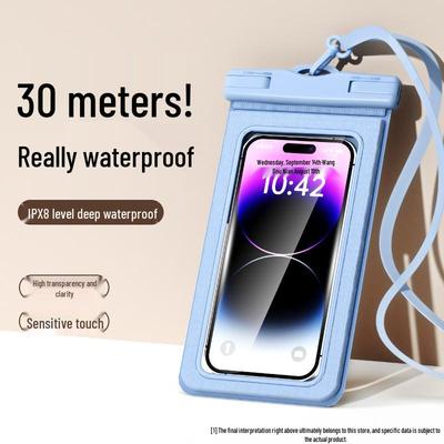 Waterproof Phone Case with High-Sensitivity Touch for Swimming, Rafting, Diving, and Takeaway Riders