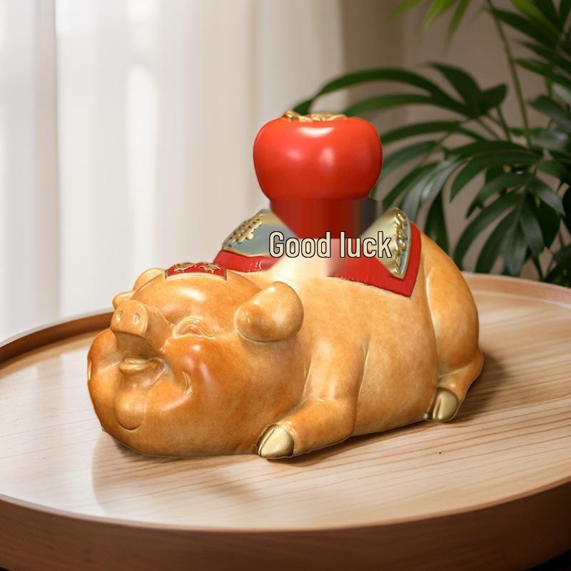 

Auspicious Brass Painted Ornaments - The Perfect Housewarming Gift