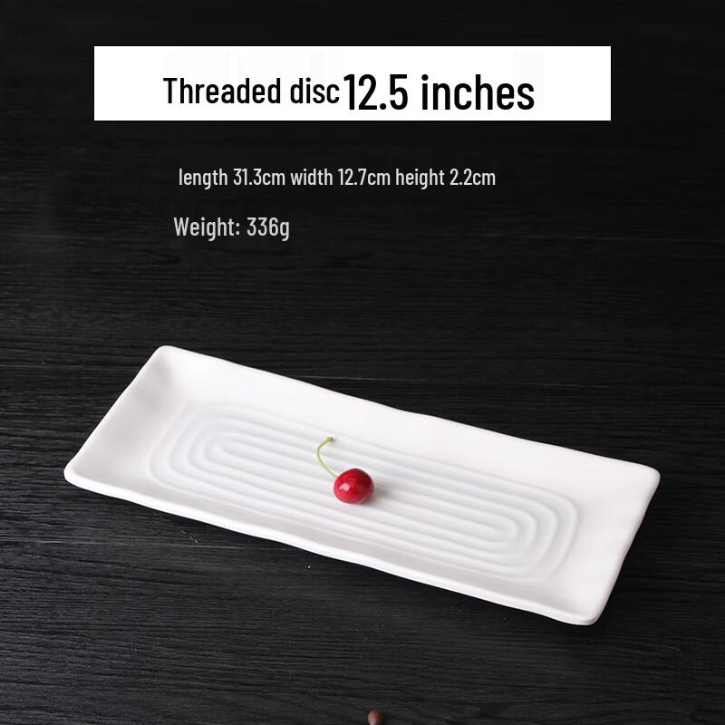 Melamine Imitation Porcelain Snack Plates