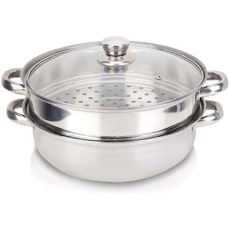 Stainless steel cookware Double steamer cookware Double soup steamer Durable steamer