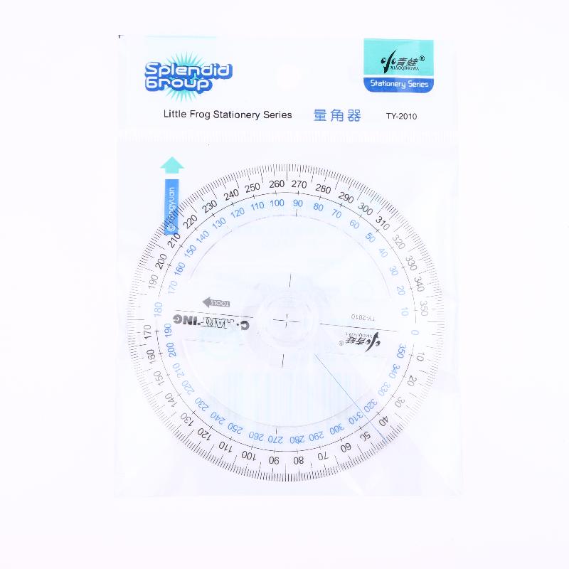 1/3/5 Pcs Protractor Measuring Tool Circle Protractor Drafting Tools 360-Degree Math Geometry For Classroom