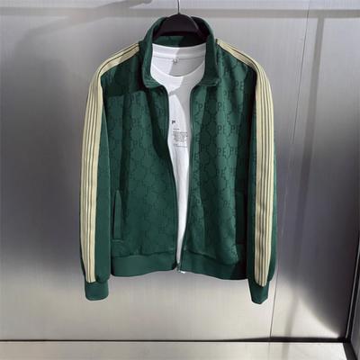 Men's Spring and Autumn Trendy Brand Stand-up Collar High Street Korean Version of Fashion Casual Jacket