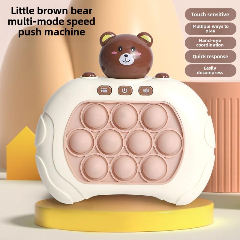 Copiii Apasă Nivelul în Funcție de Viteza Muzicii, Decompresie Mașină de Joc, Memorie, Gândire, Jucării Educative, Whack-a-mole