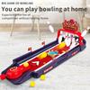 Non-Toxic Bowling Soccer Ejection Board Game Funny Interactive Educational Toy Desktop Catapult Bowling Game Toys For Children Kids Gifts