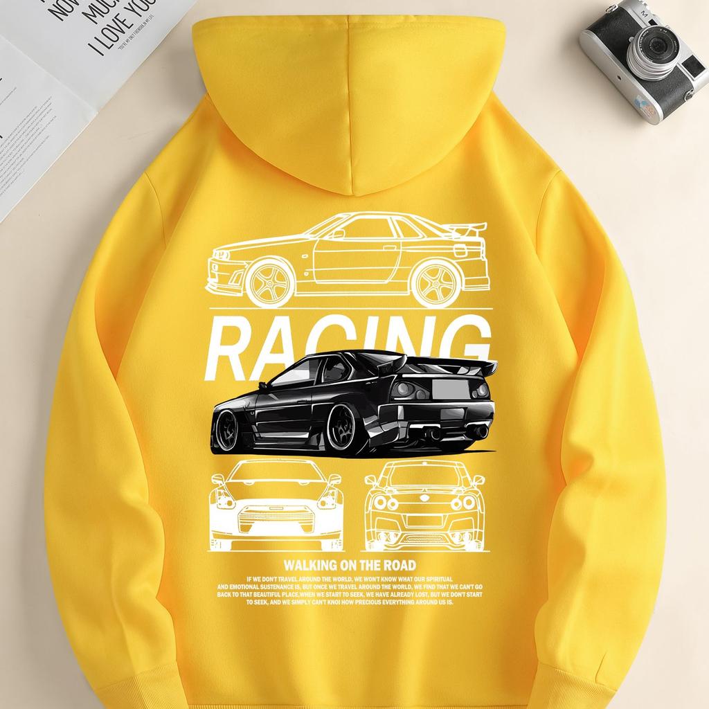 2025 Neuer Stil Herren- und Damen-Klassisches Trendiges Kapuzensweatshirt für Herbst und Winter, Lässiges Design, Sportliches Shirt