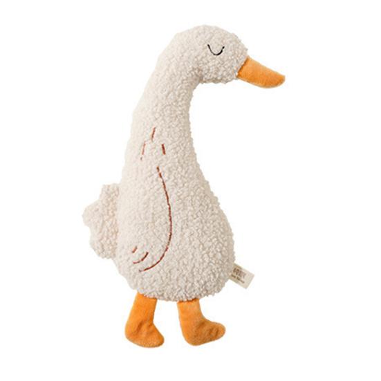 Plush Catnip Toy with Crinkle Paper Fox & Goose Designs Soft Skin-friendly Interactive Duck