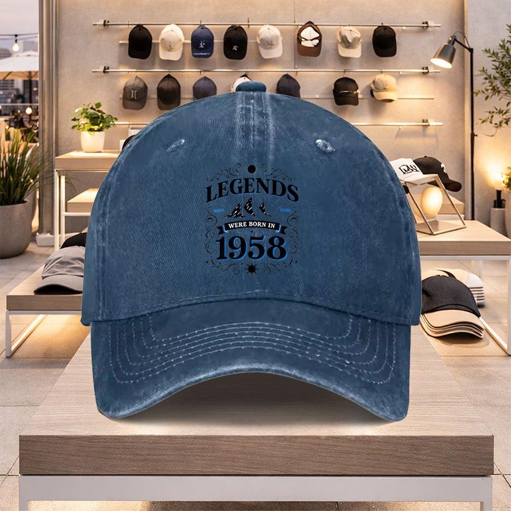 Spring And Summer Versatile Trendy Baseball Cap  Legendary Mountain Pattern Fashionable Hat Perfect for ValentineS Day Ca