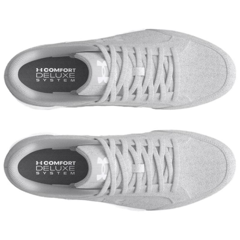 Under Armour Low Top Skateboard Shoes Men's Gray Sneakers 3028632-100