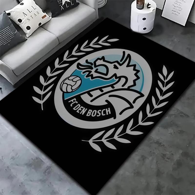Fc Den Bosch Carpet Rug for Living Room Bedroom Home Sofa Decoration,Kids play Nonslip Floor Mat