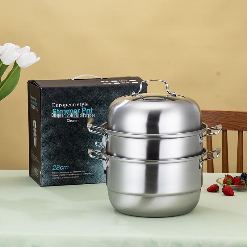 Zhenggang 3-lagiger Dampfgarer aus 304 Edelstahl