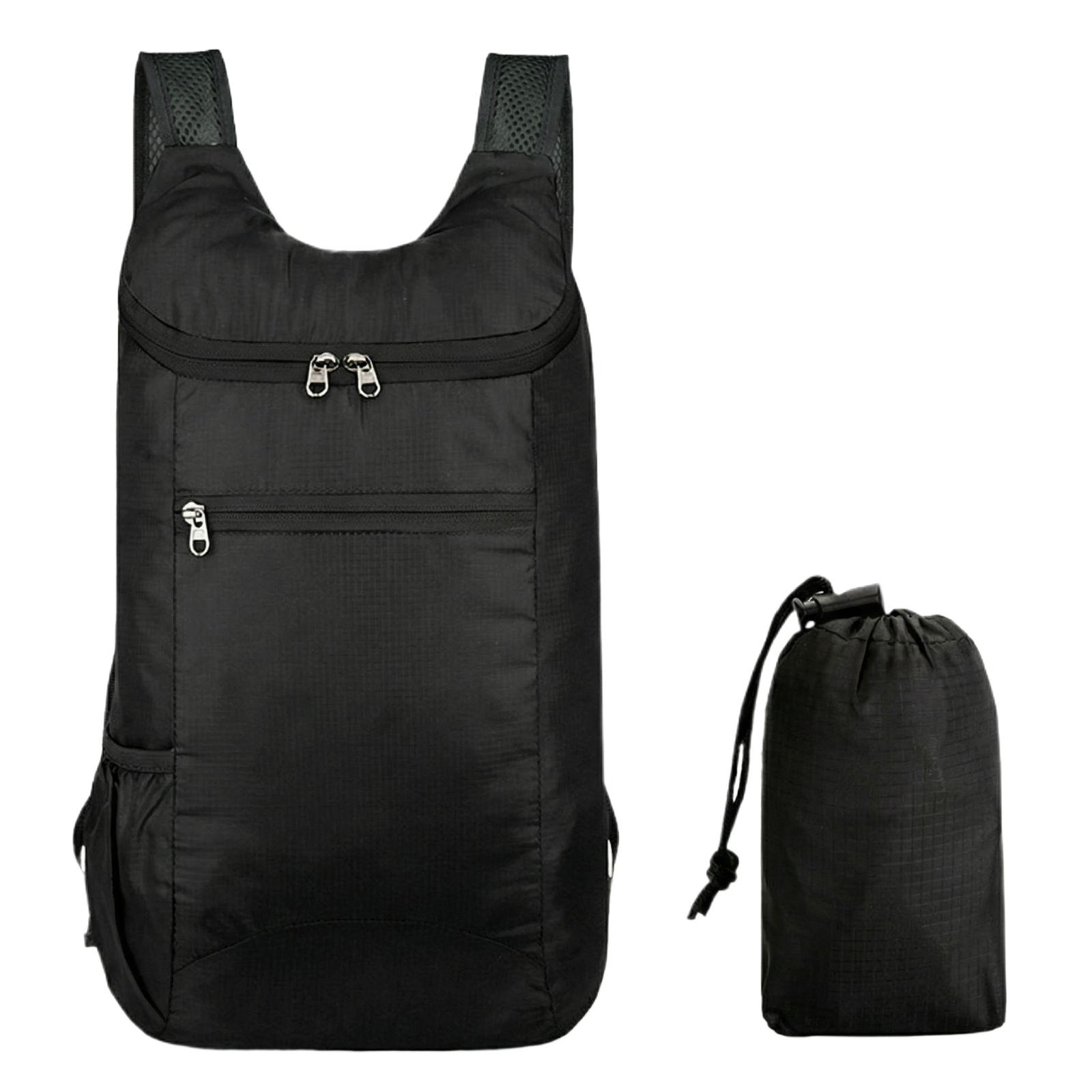 Легкий и портативный спортивный рюкзак для кемпинга, походов и путешествий One Size тёмно-синий