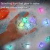 12pcs Luminous Led Ice Cubes Colorful Romantic Super Bright Party Festival Toys Gifts For Hotel Bars Ktv