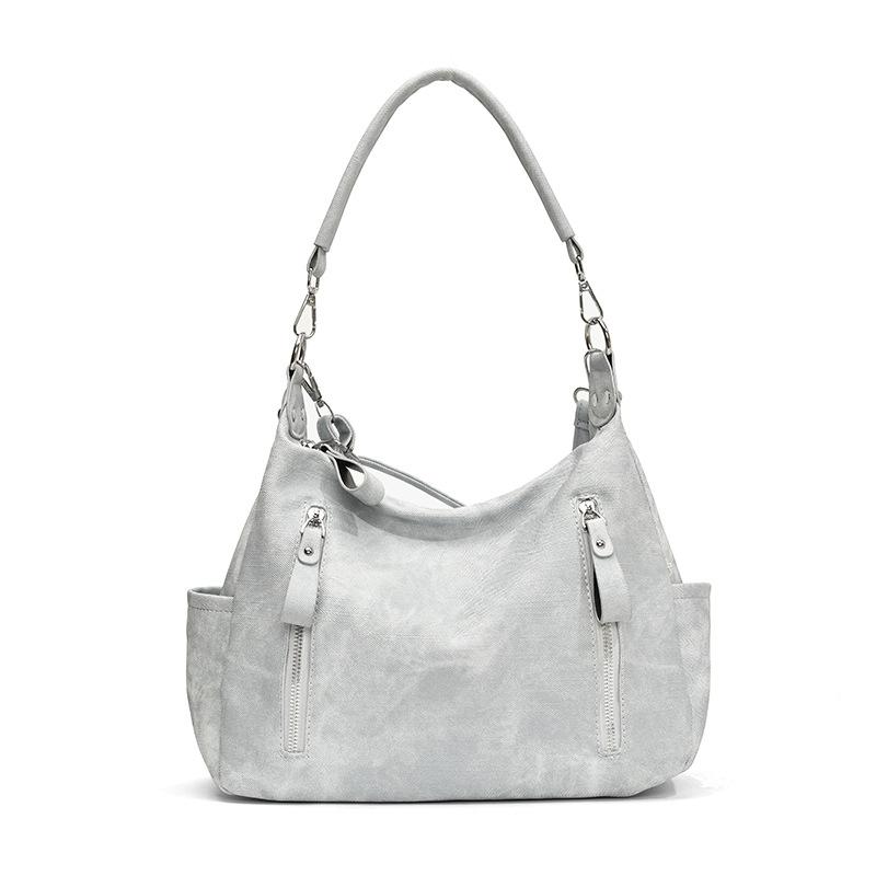 

Simple and large-capacity tote bag women s spring new casual armpit bag commuter handbag shoulder messenger bag