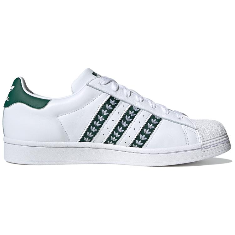 Adidas Originals Superstar 'Green White' (Unisex) Skateboard Shoes FZ1968